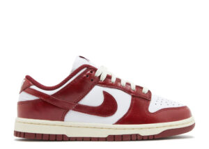 Nike Dunk Low PRM Vintage Rouge Équipe