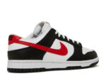 Nike Dunk Low Blanc Noir Rouge – Image 3