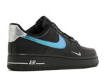 Air Force 1 Low Noir Éclair Bleu – Image 3