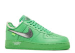 Off-White Air Force 1 Low Vert Clair Étincelant – Image 2
