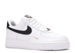 Air Force 1 Low '07 Essential Blanc Noir Or Mini Swoosh – Image 2