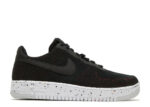 Air Force 1 Low Crater Flyknit Noir Blanc
